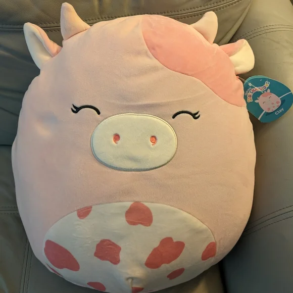 Squishmallow 16' "Clay" the Cow - Picture 1 of 3